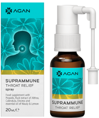 Agan Suprammune Throat Relief Spray 20ml