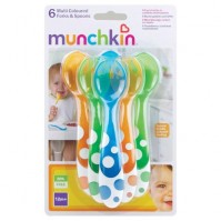 Munchkin Multi-Coloured Forks & Spoons 6Τμχ
