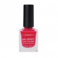 Korres Gel Effect Nail Colour 22 Juicy Fuchsia 11ml