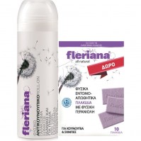 Power Health Fleriana Roll On 100ml + Εντομοαπωθητικά Πλακίδια 10 Τεμάχια