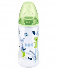 Nuk Μπιμπερό PP 300Ml Με Θηλή Μεγ.1 F.C. Plus M2