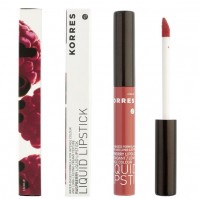 Korres Liquid Lipstick Βατόμουρο 25 Φυσικό Μωβ 3.5Ml