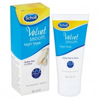 Scholl Velvet Soft Eνυδατική Μάσκα Νύχτας 60ml