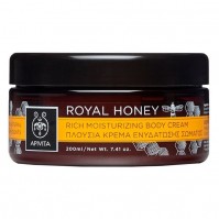 Apivita Πλούσια Κρέμα Ενυδάτωσης Σώματος Royal Honey 200ml