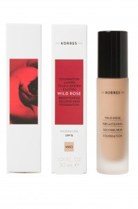 Korres Άγριο Τριαντάφυλλο Foundation SPF15 WRF3 30ml