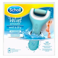 Scholl Velvet Smooth Wet & Dry Επαναφορτιζόμενη Ηλεκτρική Λίμα Ποδιών