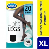 Scholl Light Legs 20DEN (Black) XL