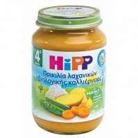 Hipp Βιολογικό Βρεφικό Γεύμα Μεσογειακών Λαχανικών Μετά Τον 4o Μήνα 190g