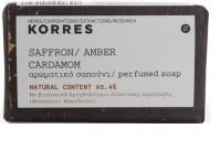 Korres Soap Saffron/ Amber/Cardamon 125Gr