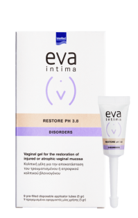 Intermed Eva Restore Κολπικο Gel 9 περιέκτες