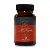 Terranova Astragalus,Elderberry & Garlic Complex 50 Caps