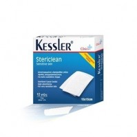 Kessler Stericlean 15x15cm 12 τεμάχια