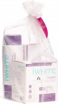 Iwhite Bag 10 Mασελάκια + Στοματικό Διάλυμα 500ml + Οδοντόκρεμα 75ml