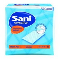 Sani Sensitive Yποσεντονο Maxi Plus 82x60 15 τεμάχια