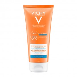 Vichy Capital Soleil Beach Protect SP30+ Multi-Protection Milk Face & Body 200ml