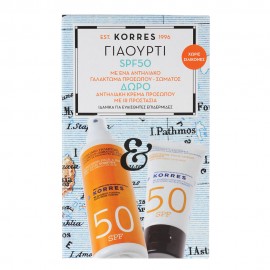 Korres Sunscreen Face & Body Emulsion Yoghurt Spray Spf 50 1+1