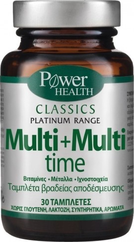 Power Health Classics Platinum - Multi+Multi Time 30 Tabs