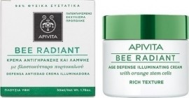 Apivita Bee Radiant Κρέμα Αντιγήρανσης Και Λάμψης Με Πλούσια Υφή 50Ml