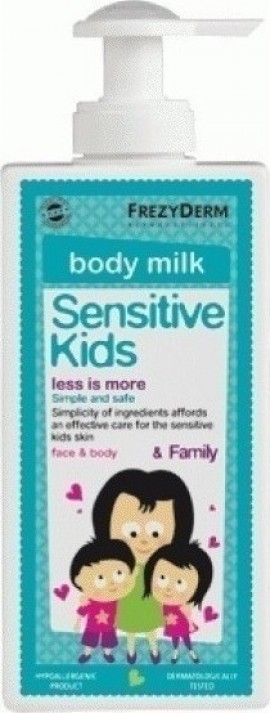 Frezyderm Sensitive Kids Body Milk & Family 200Ml
