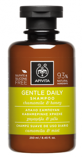 Apivita Shampoo Gentle Daily Chamomille & Honey 250Ml