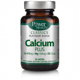 Power Health Classics Platinum - Calcium Plus, 30 Δισκία
