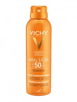 Vichy Ideal Soleil Hydrating Invisible Mist SPF50 200Ml