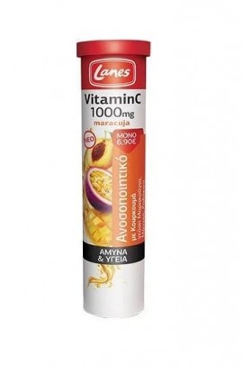 Lanes Vitamin C 1000mg Maracuja 20effervent