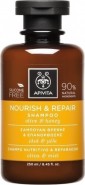 Apivita Shampoo Nourishing & Repair Olive & Honey 250Ml