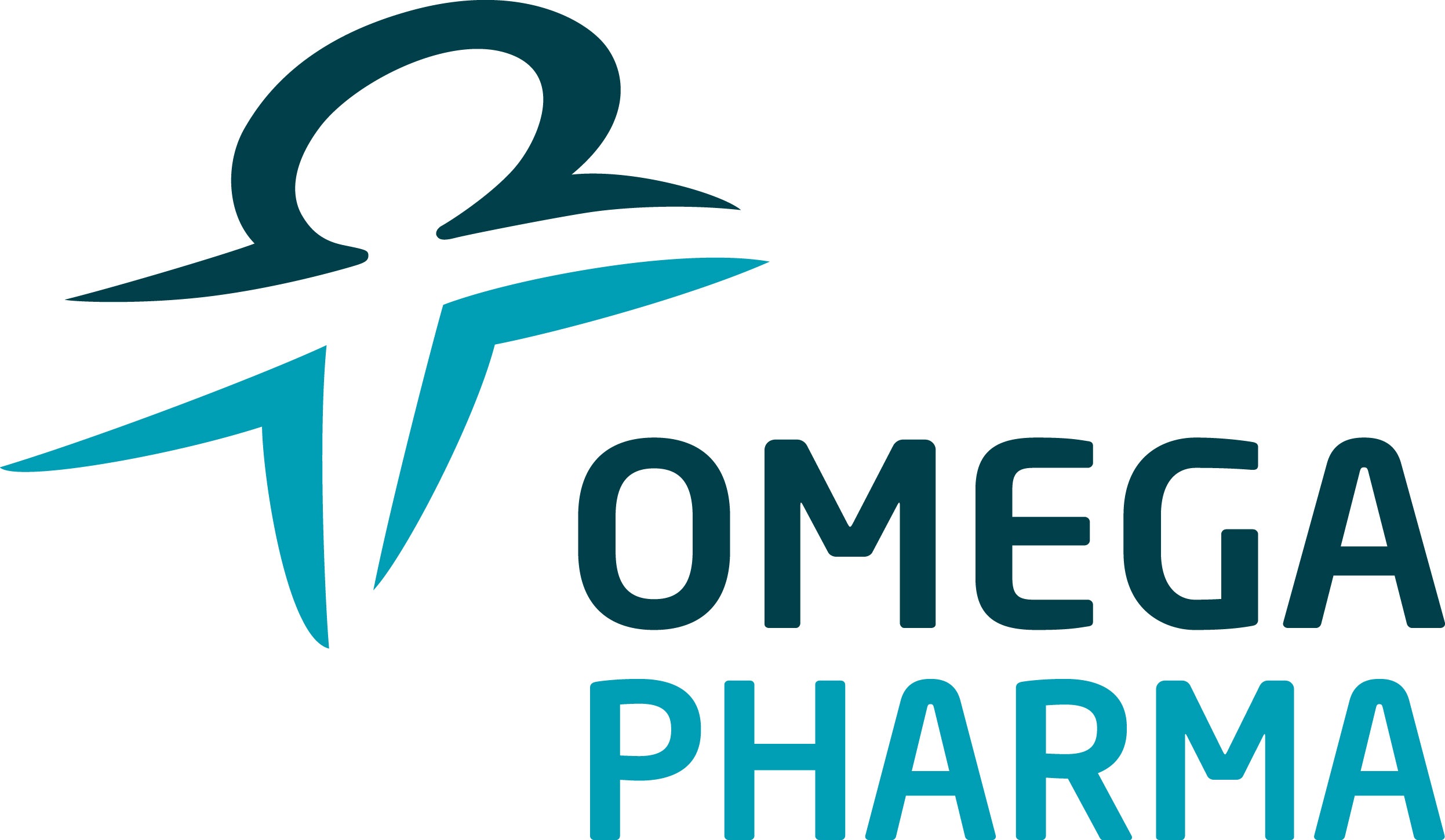 OMEGA PHARMA logo
